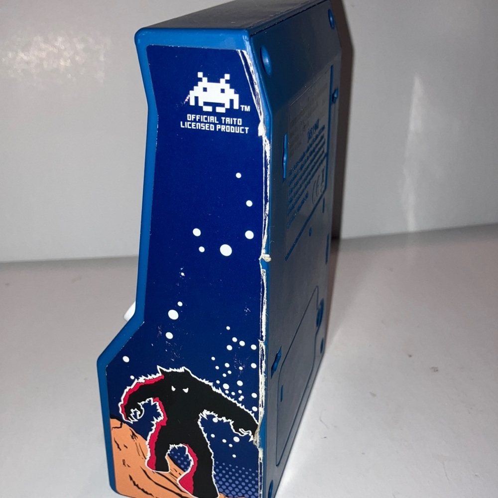 Space Invaders Retro Mini Arcade Game - Blue‎ - Picture 5 of 5